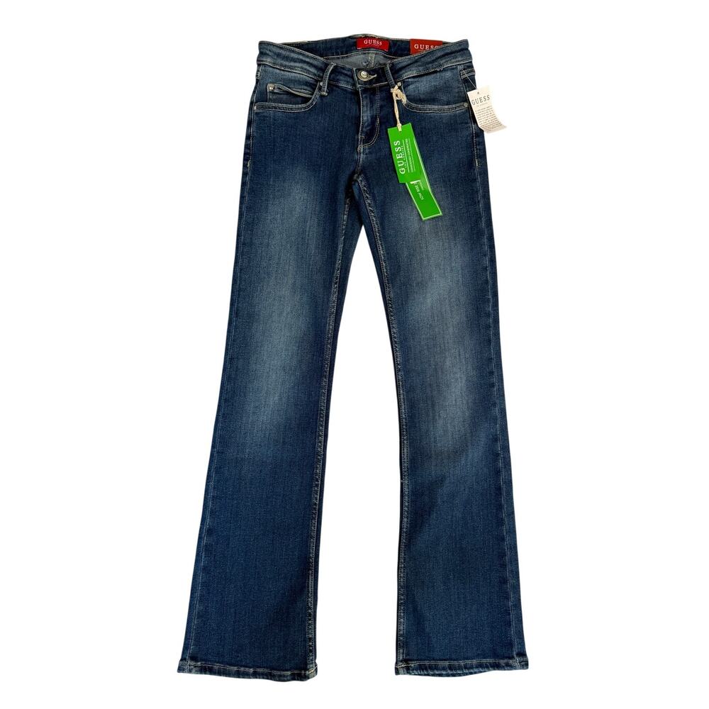 NWT!! Guess Blue Denim Bootcut Jeans Size 26X32